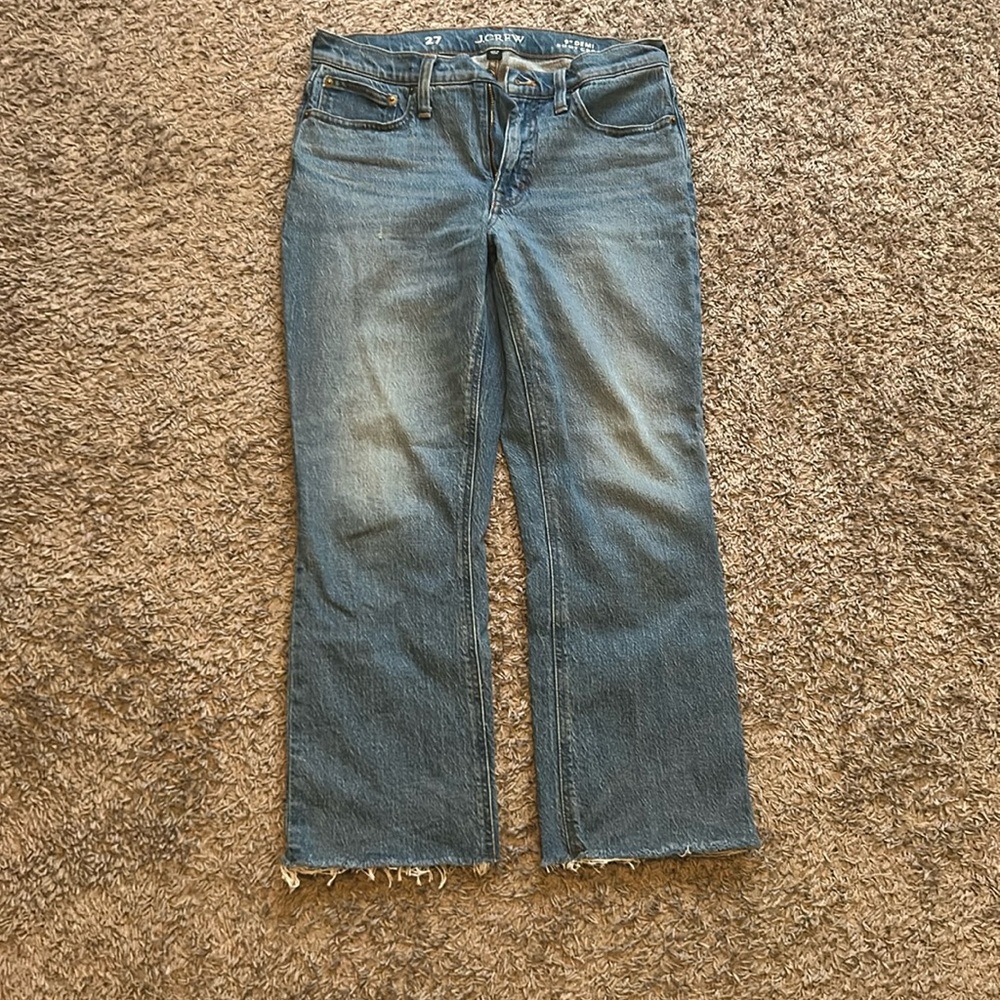 Jcrew 9” Demi Crop Jean